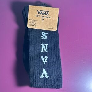 Vans fancy font socks